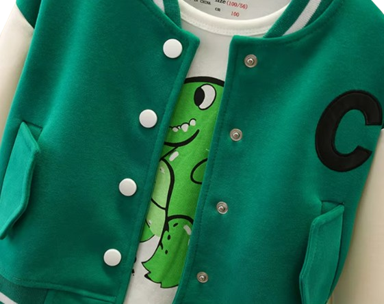 The Barrett - Baby Boy Letter C Print Sports Jacket