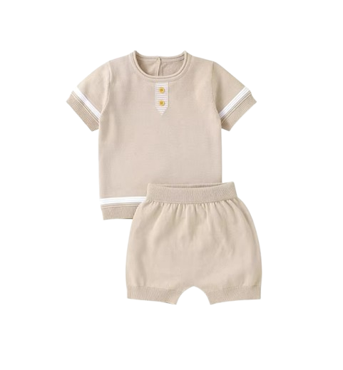 The Brandon - Baby Boy Casual Outerwear Tee Shirts + Shorts