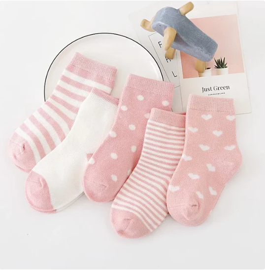 The Reese - Kids Pure Cotton Socks