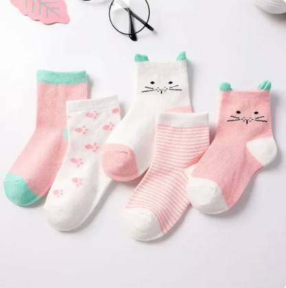 The Reese - Kids Pure Cotton Socks