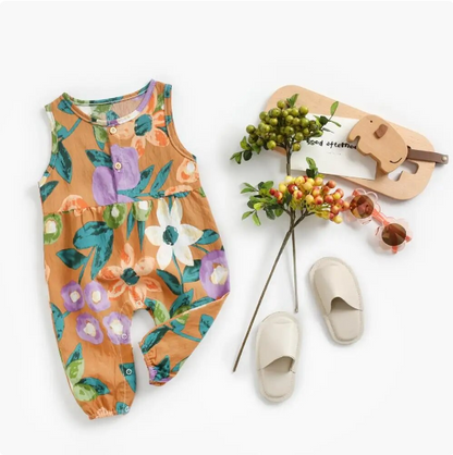 The Phoebe - Sleeveless Flower Print