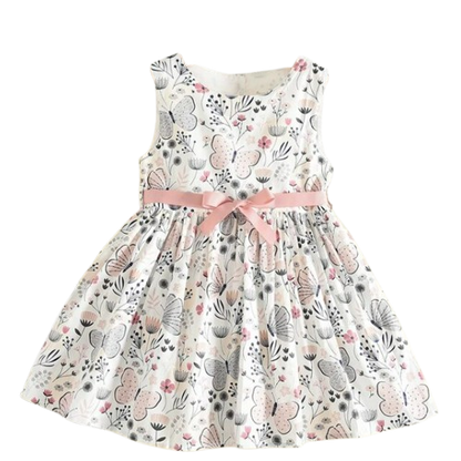 The Angel - Sleeveless Butterfly Design Princess Dress