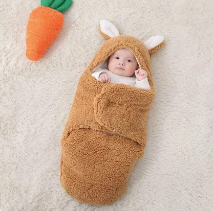 The Cameron - Soft Bunny Ears Swaddle Blankets (Without Legs)