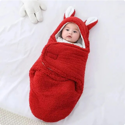 The Cameron - Soft Bunny Ears Swaddle Blankets (Without Legs)