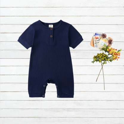 The Sammie - Solid Colour Baby Romper