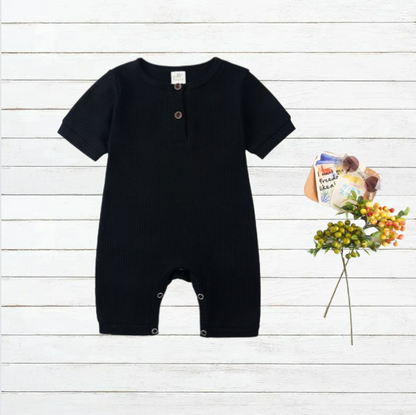 The Sammie - Solid Colour Baby Romper