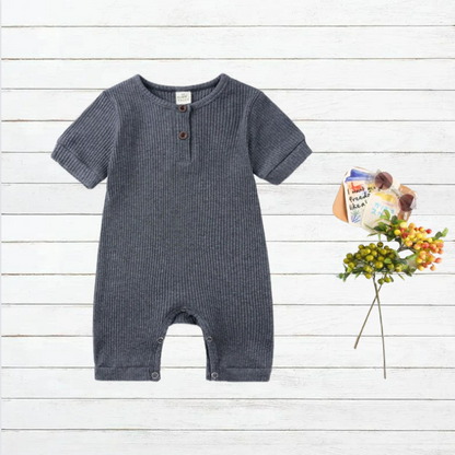 The Sammie - Solid Colour Baby Romper