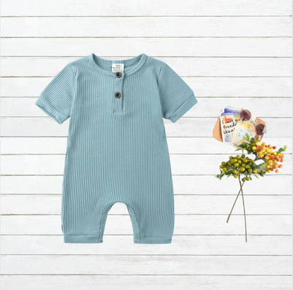 The Sammie - Solid Colour Baby Romper