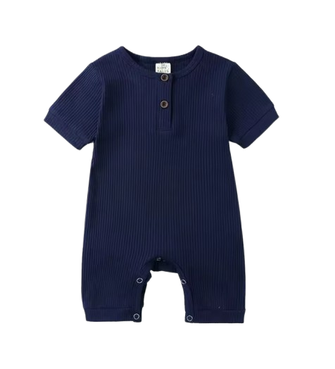 The Sammie - Solid Colour Baby Romper