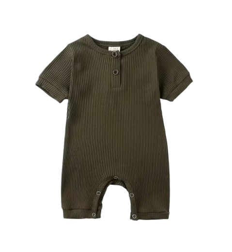 The Sammie - Solid Colour Baby Romper