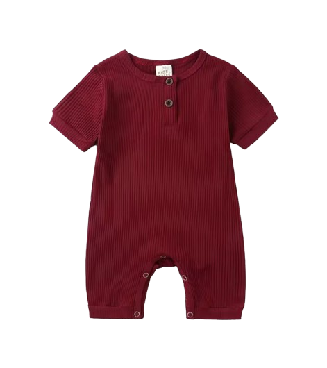 The Sammie - Solid Colour Baby Romper