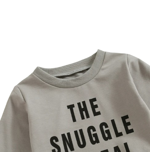 The Daniel - Baby Boy The Snuggle Is Real Sweatshirt + Pants