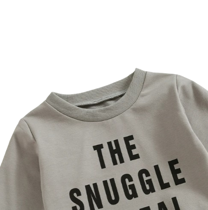 The Daniel - Baby Boy The Snuggle Is Real Sweatshirt + Pants