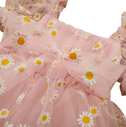 The Elise - Baby Girl Princess Mesh Chiffon Dress