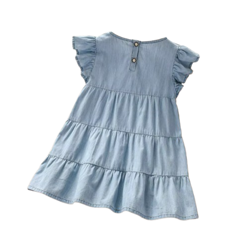 The Gabriella - Baby Girl Casual Denim Dress