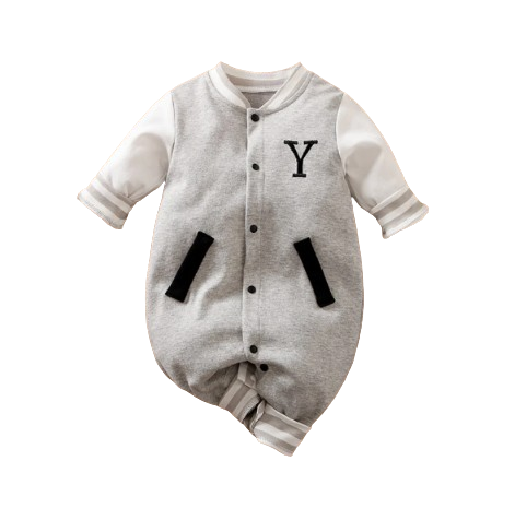 The Harrison - Unisex Casual Style Baseball Jersey Long Sleeve Bodysuit