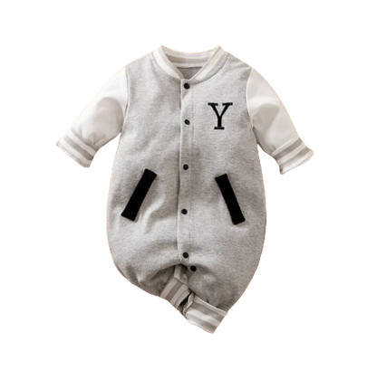 The Harrison - Unisex Casual Style Baseball Jersey Long Sleeve Bodysuit