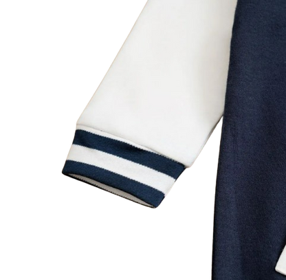 The Kingston - Baby Boy Navy Blue Baseball Suit