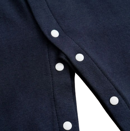 The Kingston - Baby Boy Navy Blue Baseball Suit