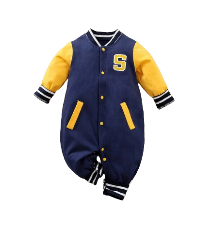 The Jasper - Unisex Baby Handsome Baseball Jersey Bodysuit