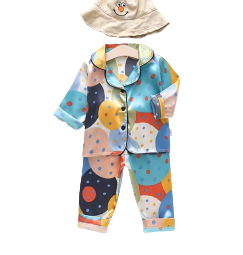 The Jodie - Baby Unisex Cute Print Pajamas Set - Colourful Print