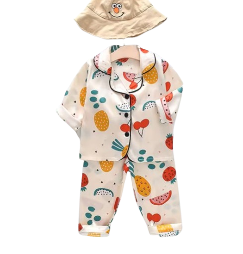 The Jodie - Baby Unisex Cute Print Pajamas Set - Watermelon Print