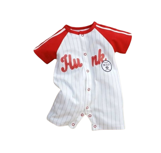 The Joshua - Baby Boy Overalls Sports Short Sleeve Cotton Rompers